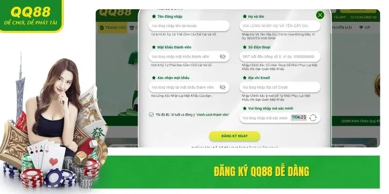 QQ88 TOP | Trang Chủ Duy Nhất Nhà Cái QQ88.COM #1 Việt Nam 19 Đăng ký QQ88 dễ dàng